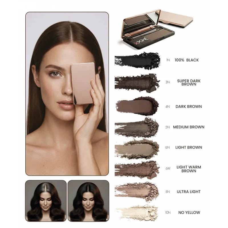 WAXX Cover Hair puder u boji ze prekrivanje izrasta black