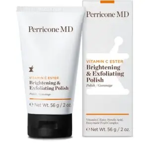 Perricone MD Vitamin C Ester Brightening & Exfoliating polish fotografija proizvoda sa kutijom